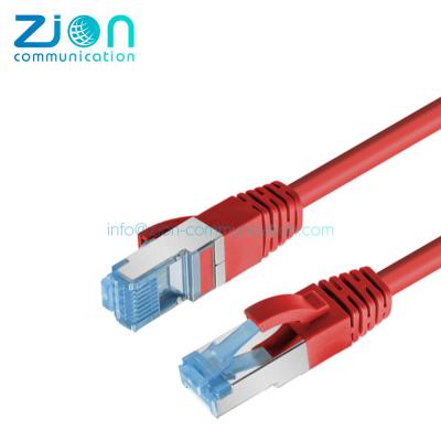 China Cat 6A S/FTP Pacth Cord , Bare Copper Lan Network Cable ,  Indoor Category Cable , from China Manufacturer for sale