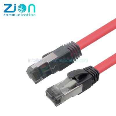 China Cat 8 S/FTP Pacth Cord , 2000MHz Lan Network Cable , Bare copper Indoor Category Cable , from China Manufacturer for sale