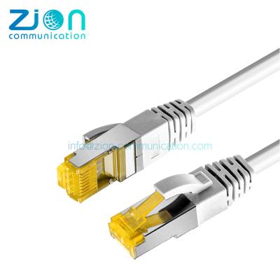China Cat 7 S/FTP Pacth Cord , 1000MHz Lan Network Cable , Bare Copper Indoor Category Cable , from China Manufacturer for sale