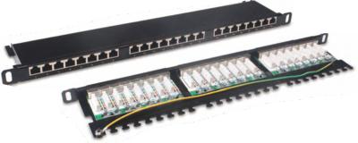 China 0.5U Patch Panel ZCPP206-24 ports for Racks  , Date Center Accessories , from China Manufacturer - Zion Communiation for sale