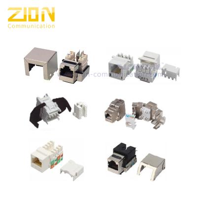 China Structure Cabling Modules RJ45/11 Keystone Jacks , from China Manufacturer - Zion Communiation for sale