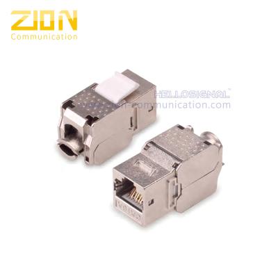 China Toolless keystone jack shielded ZCM262 , Keystone, Ethernet , from China Manufacturer - Zion Communiation for sale