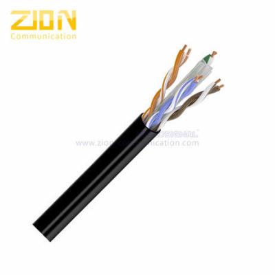 China U/UTP CAT6 BC PE 23AWG Copper Conductor HDPE Category 6 Ethernet Cable PE Jacket CPR NO7112201 for sale