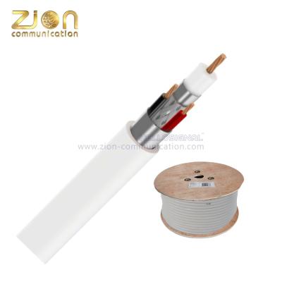 China Alu Braid 70% MENA CCTV Coaxial Cable With 2C Power Mini Coax +2 X 0.22 for sale