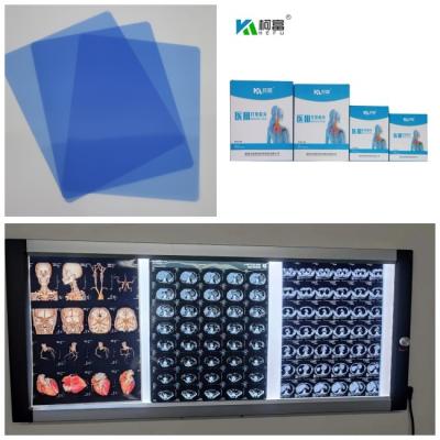 Китай Blue Base Medical Inkjet Dry Film DR CT MRI X Ray 210 Microns 8x10 A4 A3 14inch Roll продается