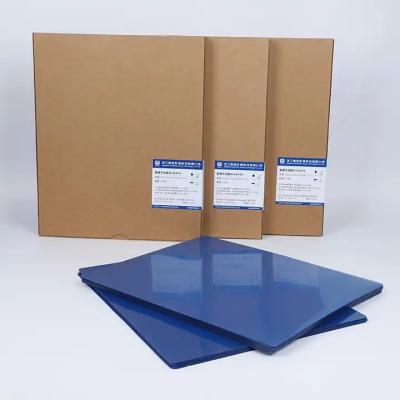 China A4 Size Sheets Blue Thermal Medical Film For Medical Image Printout X Ray Te koop
