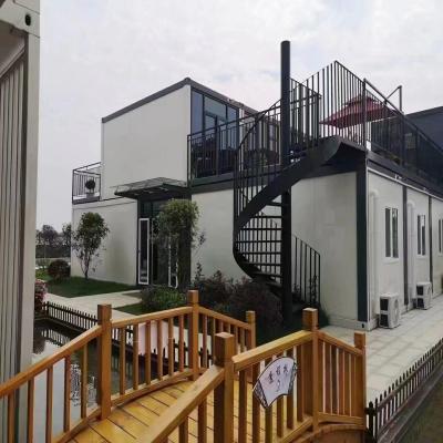 China Duplex 4 Bedroom Prefab Home with Aluminum Window Panel and Online Technical Support for sale
