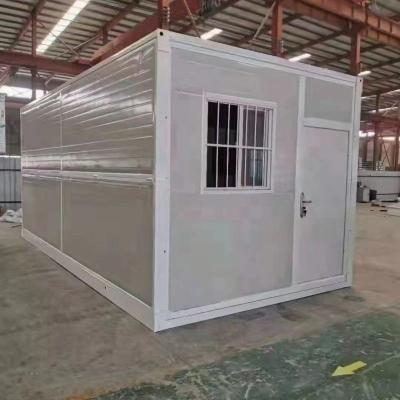 China 20FT 40FT Prefab Foldable Solid Steady Folding Container House For Shipping for sale