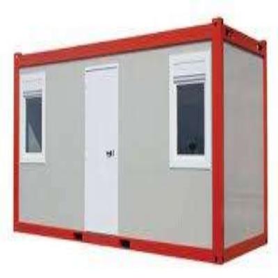 China Steel Frame Foldable Prefabricated Caravan Easy Assembly 20ft Container House for sale