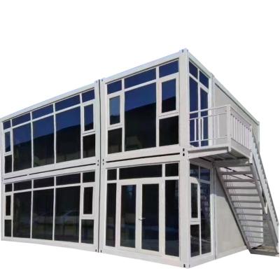 China Office Standard Portable Container Steel Prefabricated House with Modern Design Style for sale