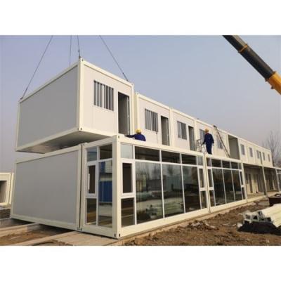China Color Steel Sheet Prefabricated Luxury Modern Ready Made Modular Office Container House for sale