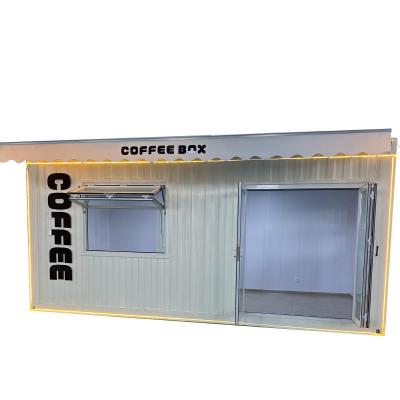 China Portable Cafe Coffee Shops Container House Modern Design Style and High Performanc for sale