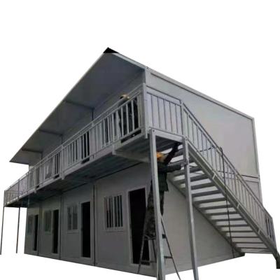 China Portable Restaurant Container Homes Foldable Prefab Kits for Modular Stackable Houses for sale