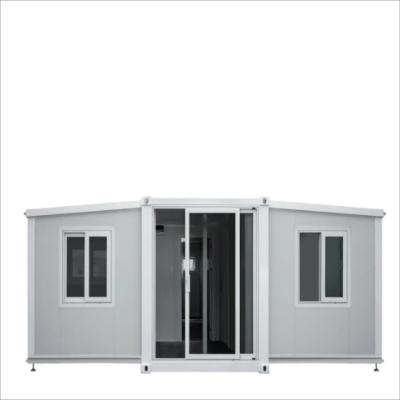 China Small Modern Glass Homes Portable Prefabricated Expandable Containers House for Hotel for sale