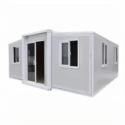 China Prefab Sandwich Panel Container House 2 Bedroom Expandable with Bathroom and Kitchen for sale