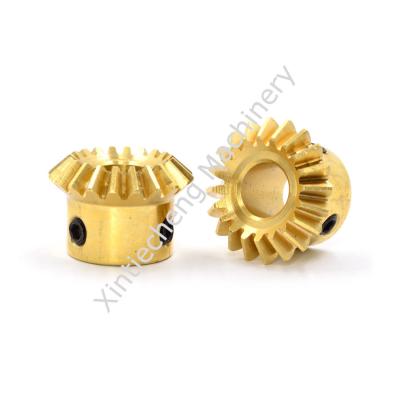 China Custom Brass Bevel Gears High Precision Gears Spur Gears Helical Gears 45# Steel Level 7 for sale