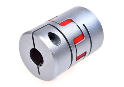 China Aluminum Alloy Flexible Shaft Coupling 5mm To 8mm Double Groove for sale