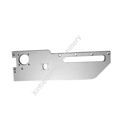 China Sandblasting Food Machinery Parts CNC Aluminum Parts Alloy Right Plate for sale