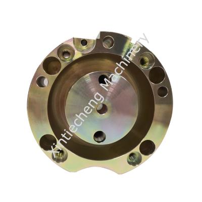 China Color Zinc Plated DT4 Custom Machined Parts Magnetic Clutches Pure Iron for sale