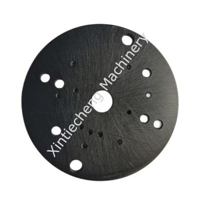 China Schwarze reine Eisen CNC-Präzisionsdrehteile-Armaturn-Diskette CNC-Drehteile zu verkaufen