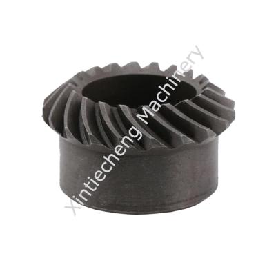 China 45 Steel High Precision Spiral Bevel Gear For Motion Transmitting 90 Degree for sale