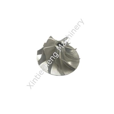 China Customized 5 Axis CNC Parts Non Standard Alloy Impeller for sale