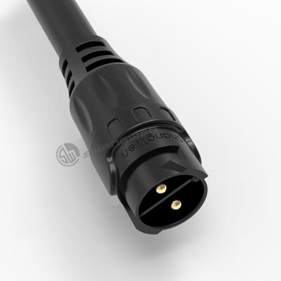 China M19 Power Circular Connector Outdoor IP67 2 Pin Waterproof Connector for sale