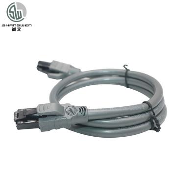 China ODM Cable de cobre multi núcleo de red de datos Ethernet Lan Cat6A UTP 4 pareja 24 Awg Cable en venta
