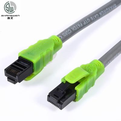 China Cable de parche de Ethernet luminoso 4P PVC LSZH chaqueta Cable de cobre de alta velocidad en venta
