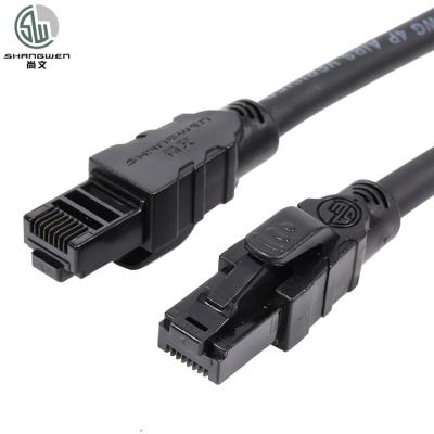 Chine 24AWG 26AWG 28AWG Ethernet câble de patch Cat6 Cat6a câble UTP dans le réseau informatique à vendre