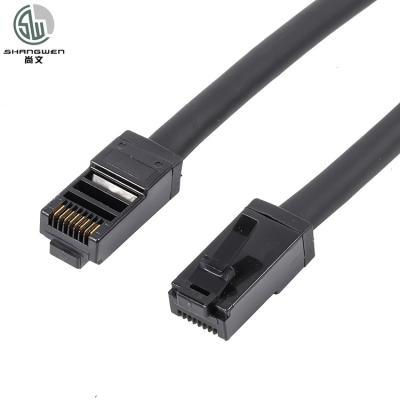 China High Speed Ethernet Patch Cable Cat6 Cat6a 4pairs 24AWG Utp Cable for sale