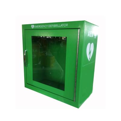 China Com material personalizado dos armários do desfibrilador do AED do metal/sem alarme à venda