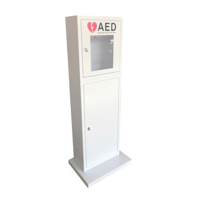 China Outdoor Free Standing Emergency Defibrillator Box For First Aid Storage for sale