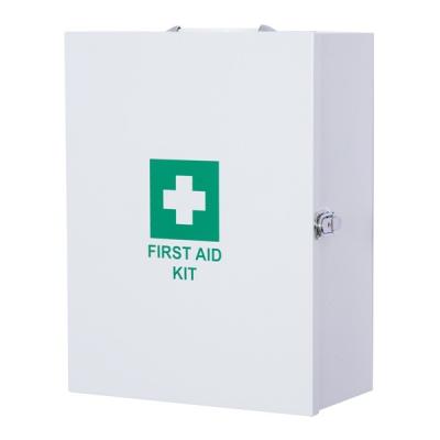 China Primeros auxilios Kit Box Medical Wall Box del soporte vacío de la pared del metal en venta