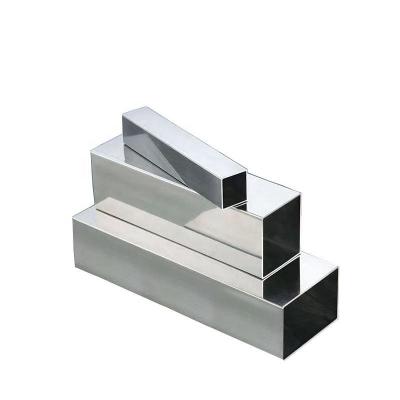 China AISI SUS Decorative Bright Ss Pipe 201 202 304 304L 316 316L Rectangular Stainless Steel for sale