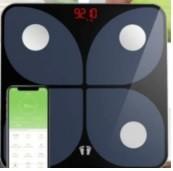 China 1.1kg Smart Body Composition Scale Overload Indication Works With Fitness Apps for sale