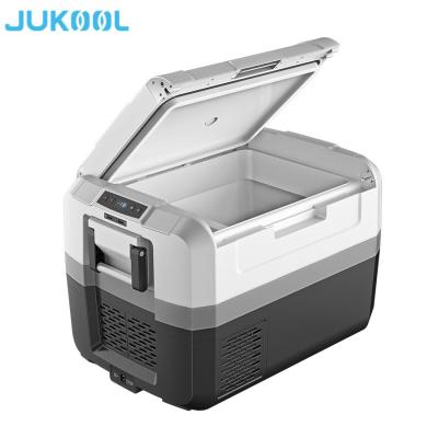 China Shakeproof 12V 45L Outdoor Mini Refrigerator for sale