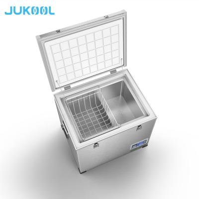 Китай Одиночный замораживатель холодильника шлюпки отверстия DC12V 45L продается