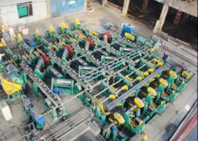 Chine Machine de chamfreinage de barre d'OIN 9001 pour la chaîne de production de laminage d'acier à vendre