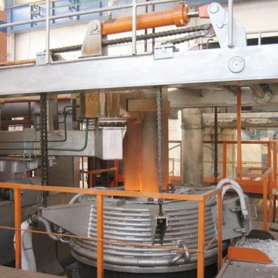 中国 溶解した鋼鉄精錬のためのLrfの炉を精製するLF15tひしゃく 販売のため