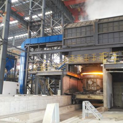 China Si planta completa de acero fundida de los hornos de refinamiento de la cucharón del Plc del refinamiento de la serie en venta