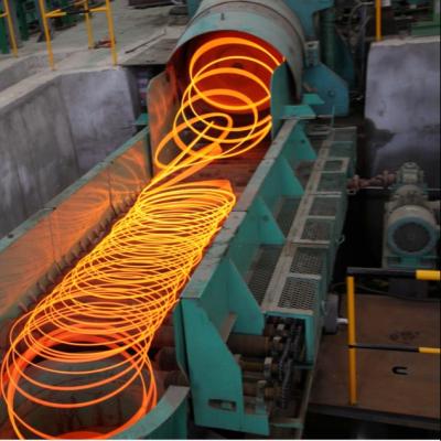 Китай Спиральная усиленная мельница заготовки для проволоки Iso 9001 Адвокатуры на обычная сталь 5.5-10mm провода продается