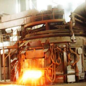 China Scrap Smelting 2T Steelmaking Electric Arc Furnace Wire / Rebar / Plate Production Line for sale