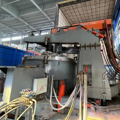 China Fabricación de acero de fusión metalúrgica 80T Eaf para la barra de acero deformada en venta