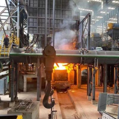 中国 50トンのひしゃくの精錬炉のスチール製造LRFの冶金の溶ける装置 販売のため
