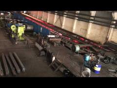 ø250 Deformed Steel Bar Rolling Mill ISO 9001 Short Stress Path Rolling Equipment