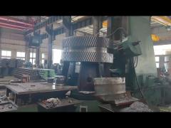 Processing of vertical lathe