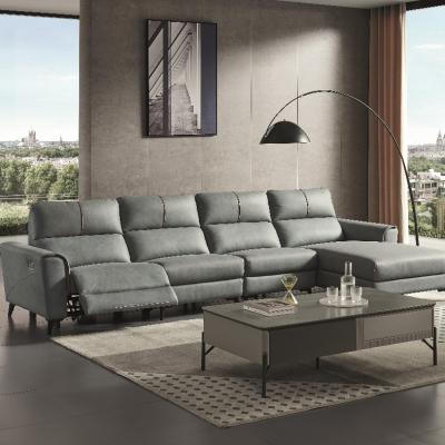 Chine Other BFP HOME Tech Modern Life Soft Electric Recliner L Shape Sofa Set Furniture Living Room Furniture à vendre