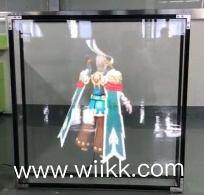China Portable 65cm App 3D Hologram Kit Led Advertising Fan 2 Wings 1600*720 Resolution for sale