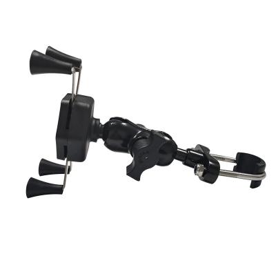 China CE Waterproof X Claw Motorcycle Phone Mount 360d Rotable 0.45KG for sale